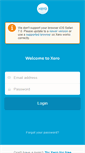 Mobile Screenshot of login.xero.com