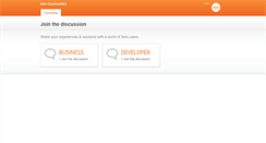 Desktop Screenshot of community.xero.com