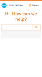 Mobile Screenshot of help.xero.com